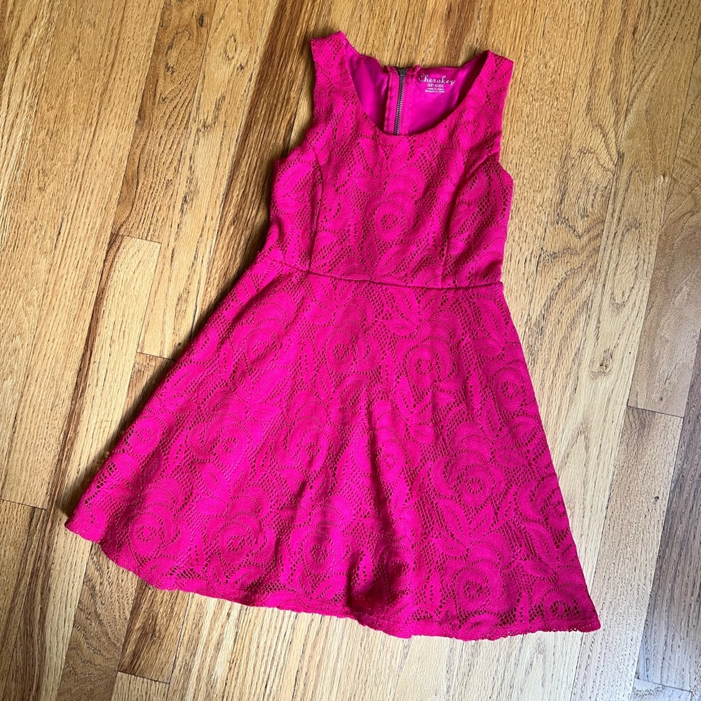 Girls Size 6 Pink Dress